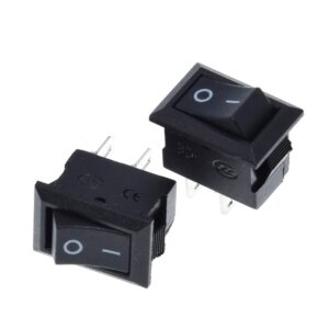 ON/OFF Ключ KCD11 3A 250VAC - Черен