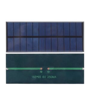 Поликристален Соларен Панел 6V 250mA 1.5W 165*65MM