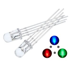 RGB LED с общ Анод – 10 mm Прозрачен
