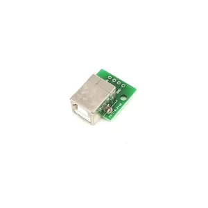 USB Type-B Female към DIP 4-пинов модул за печатна платка