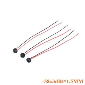 4x1.5mm Капацитивен електретен микрофон с кабел