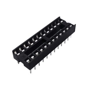 Цокъл DIP за интегрални схеми, 24 pin, растер 2.54mm