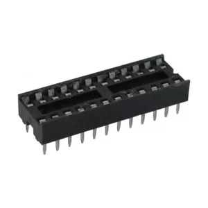 Цокъл DIP за интегрални схеми, 28 pin, растер 2.54mm