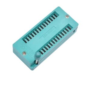 Цокъл за програматор ZIF, 28Pin Wide, растер 2.54mm