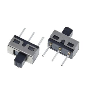 Плъзгащ превключвател, 2 позиции, 3 pin, ON-Off, THT