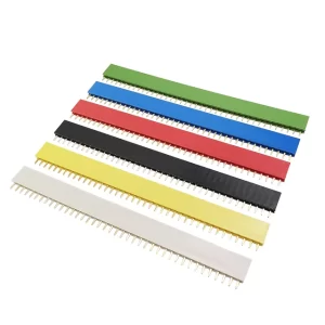 2.54mm 1×40 Женски Конектори PCB - Различни Цветове