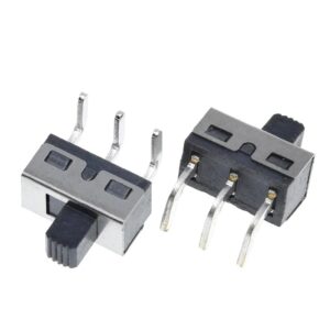 Плъзгащ превключвател, 2 позиции, 3 pin, ON-Off, THT