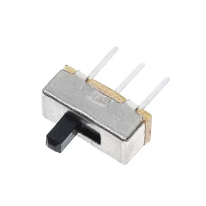 Плъзгащ превключвател, 2 позиции, 3 pin, ON-Off, THT