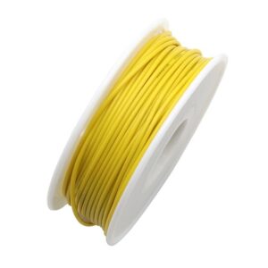 Проводник UL 1007, Ролка 20 Метра, 30 AWG, Жълт