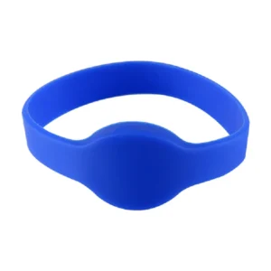 Силиконова NFC гривна - Синя
