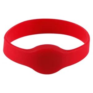 Силиконова RFID гривна - Червена