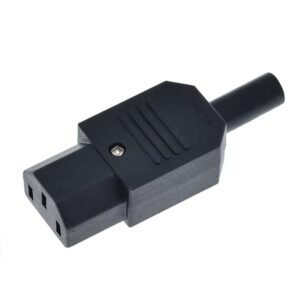 Захранващ мрежов конектор AC, C13, 10A, женски